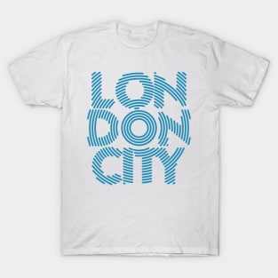 London abstract Typography T-Shirt